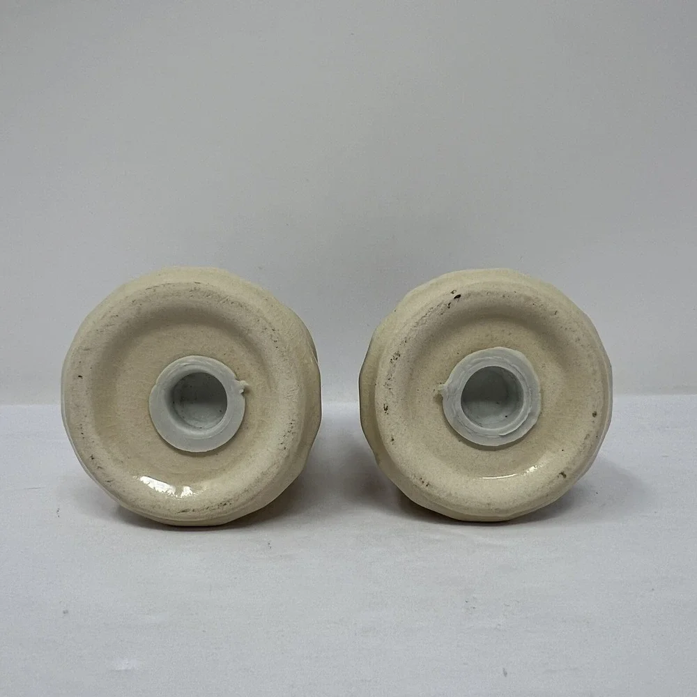 Vintage California Pottery Ceramic Salt n Pepper Shakers 3